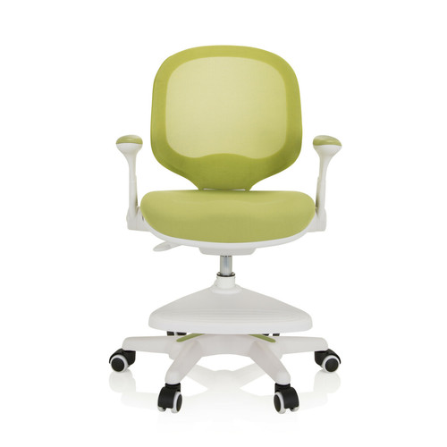 Hjh Office - Chaise de bureau pour enfant KID ERGO Tissu/Tissu maille vert hjh OFFICE Hjh Office  - Chaises