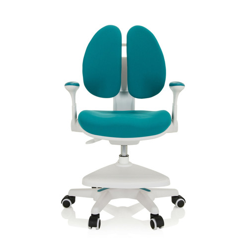 Hjh Office - Chaise de bureau pour enfant KID WING Tissu bleu hjh OFFICE - Chaise de bureau Chaises