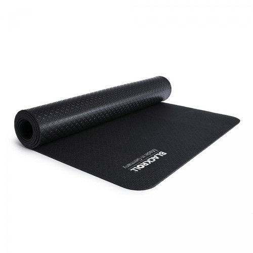 Hjh Office - Tapis de fitness BLACKROLL® MAT antidérapant PVC noir - Accessoires fitness