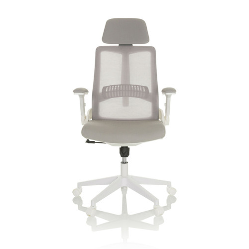 Hjh Office - Chaise de bureau / chaise pivotante VENDO W Maille / Tissu gris hjh OFFICE Hjh Office  - Chaise écolier Chaises