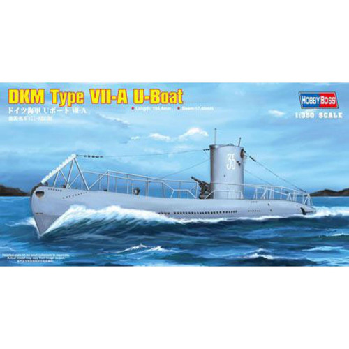 Hobby Boss - DKM Navy Type VII-A U-Boat - 1:350e - Hobby Boss Hobby Boss  - Hobby Boss