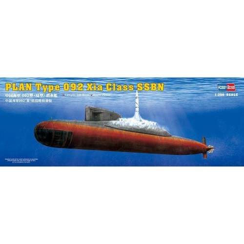 Hobby Boss - PLAN Type 092 Xia Class Submarine - 1:350e - Hobby Boss Hobby Boss  - Hobby Boss