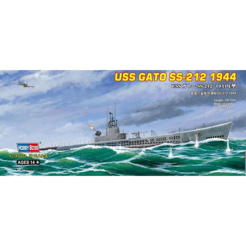 Hobby Boss - USS Gato SS-212 1944 - 1:700e - Hobby Boss Hobby Boss  - Hobby Boss