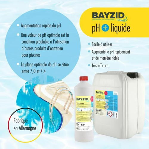 Hoefer Chemie 6 Kg Bayzid® pH plus liquide (6 x 1 kg)