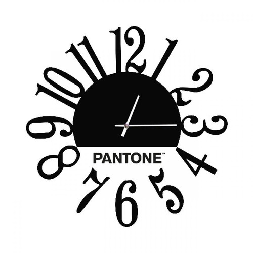 Horloges, pendules Homemania HOMEMANIA Horloge Link - Décoration murale, ronde - pour le salon, la cuisine, le bureau -  Noir, blanc en Métal, 40 x 0,15 x 40 cm