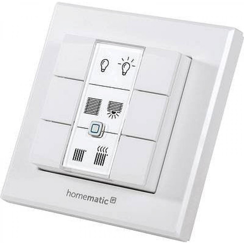 Homematic Ip - Télécommande murale sans fil type interrupteur avec 6 boutons - Homematic Ip - Domotique Homematic IP Maison connectée