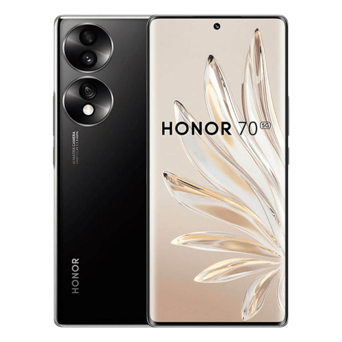 Honor - Honor 70 5G 8Go/256Go Noir (Midnight Black) Double SIM Honor  - Smartphone