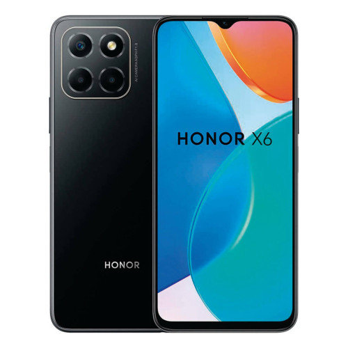Honor - Honor X6 4Go/64Go Noir (Midnight Black) Double SIM Honor  - Smartphone Android Honor