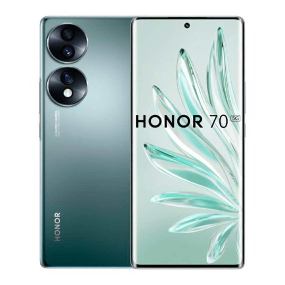 Smartphone Android Honor Honor 70 5G Dual Sim 8 Go de RAM 256 Go Vert (Emerald Green)