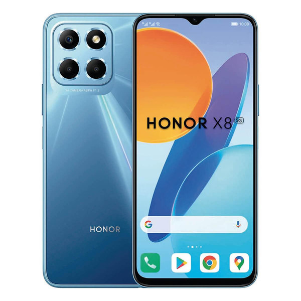 Smartphone Android Honor Honor X8 5G 6Go/128Go Bleu (Ocean Blue) Double SIM VNE-N41