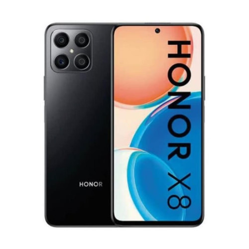 Honor -X8 Smartphone 6.7" Full HD 90Hz Qualcomm Snapdragon 680 6Go 128Go Android 11 Noir Honor  - Honor