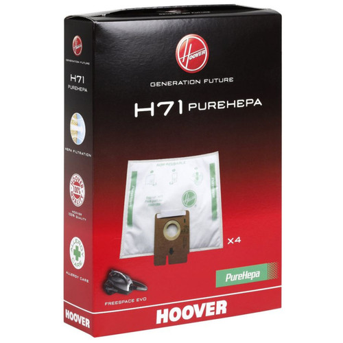 Hoover - Accessoire aspirateur H71 sacs pour modèle Freespace evo Hoover  - Aspirateur hoover freespace evo