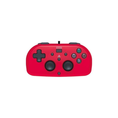 Hori - Mini Manette filaire rouge pour PS4 - Manette PS4