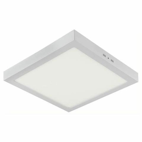 HOROZ ELECTRIC - Plafonnier LED saillie carré blanc 28W (Eq. 224W) 3000K Dim. 283x28mm HOROZ ELECTRIC  - Plafonniers