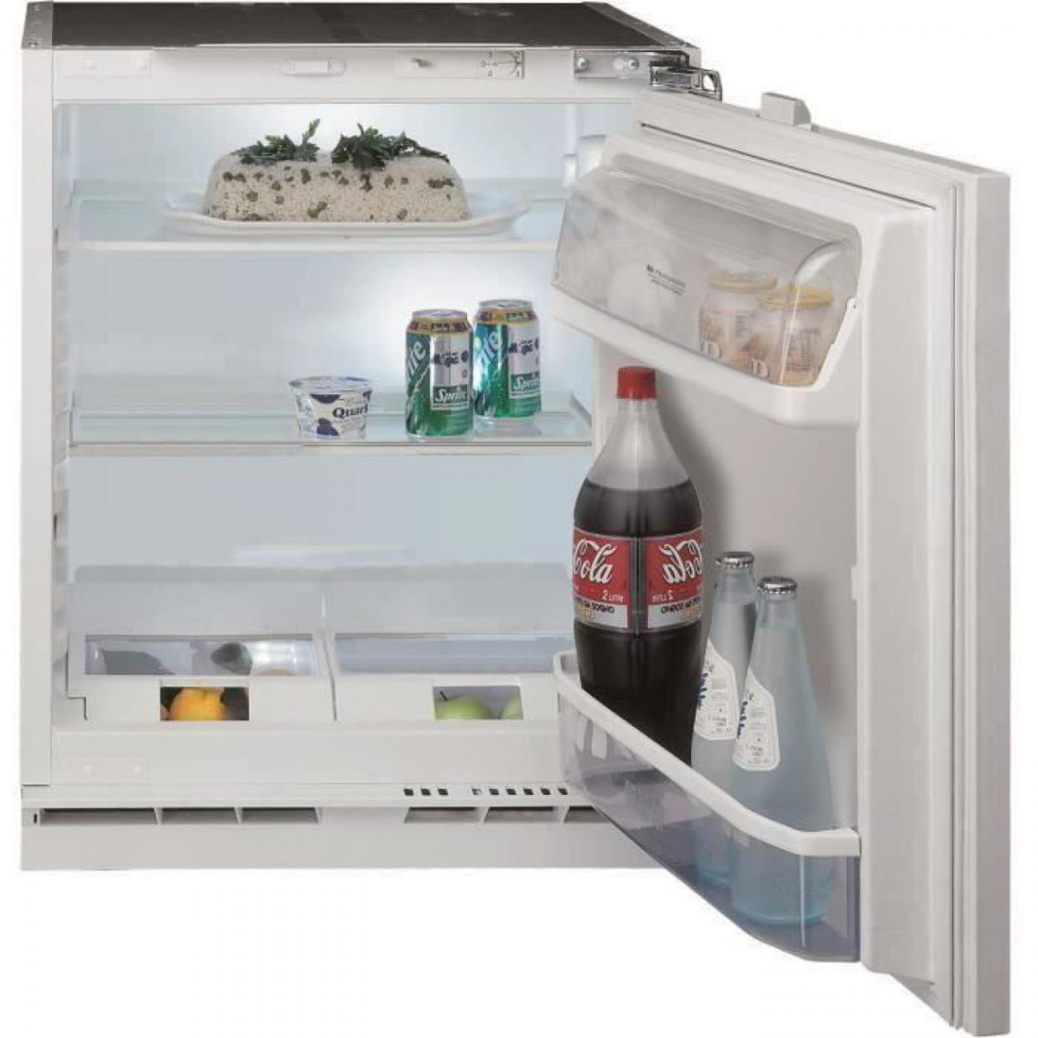 Hotpoint Réfrigérateur 1 porte encastrable - BTS1622/HA1 - 144L - Froid Statique - A+ - L 59,6 cm x H 81,5 cm