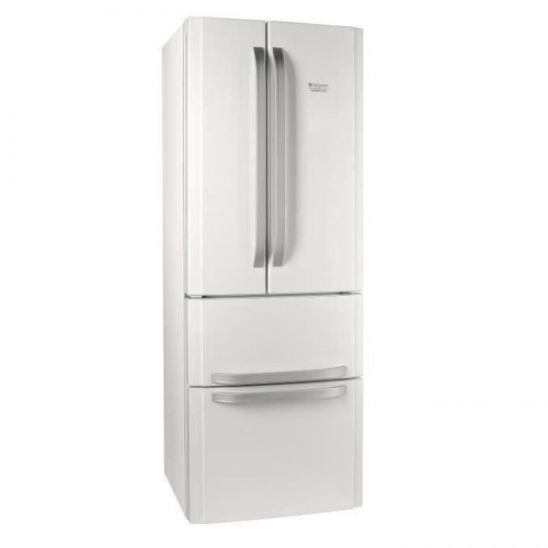 Hotpoint - Réfrigérateur multi-portes - E4DWC1 - 399L (292+107) - Froid ventilé - L 70cm x H 195.5cm - Blanc - Hotpoint