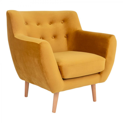 House Nordic - Fauteuil MONTE Jaune Moutarde House Nordic  - House Nordic