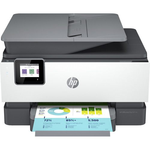 Hp HP OfficeJet Pro Imprimante Tout-en-un HP 9014e, Couleur, Imprimante pour Petit bureau, Impression, copie, scan, fax, HP+; Éligibilité HP Instant Ink; Chargeur automatique de documents; Impression recto-verso
