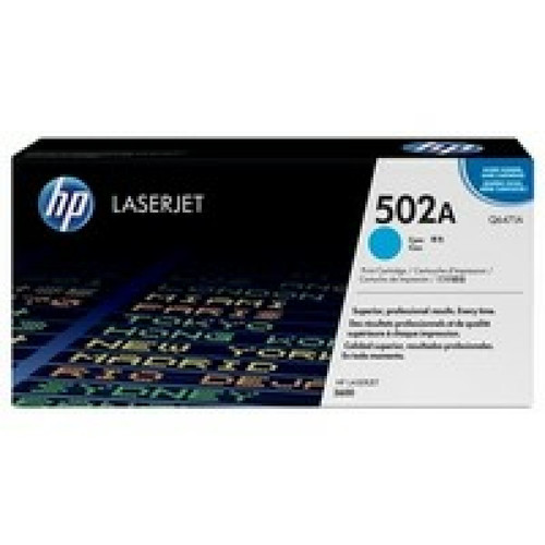 Hp - HP 502A Toner Cyan Q6471A Hp  - Marchand Stortle