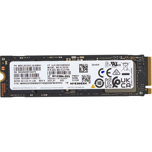SSD Interne Hp 512GB PCIe-4x4 NVMe M.2 SSD EMEA