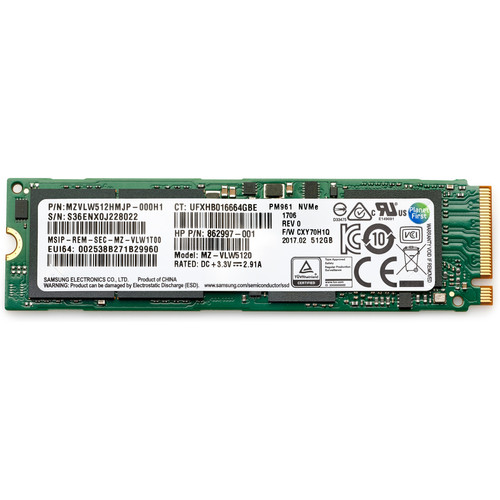 SSD Interne Hp 512GB TLC PCI-e 3x4 NVMe SSD EMEA