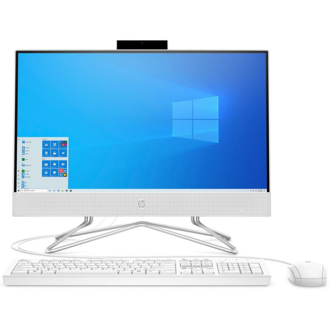 PC Fixe Hp HP Tout-en-un - 22-df0135nf - Blanc
