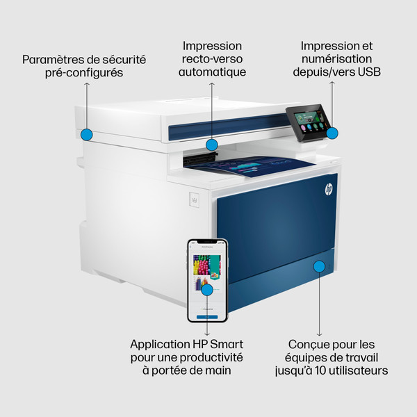 Hp HP Color LaserJet Pro MFP 4302fdw Printer
