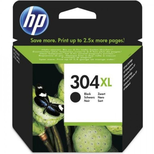 Hp - Cartouche d'Encre - Imprimante HP 304XL  noire authentique (N9K08AE) pour HP DeskJet 2620/2630/3720/3730 Hp  - Cartouche d'encre Hp