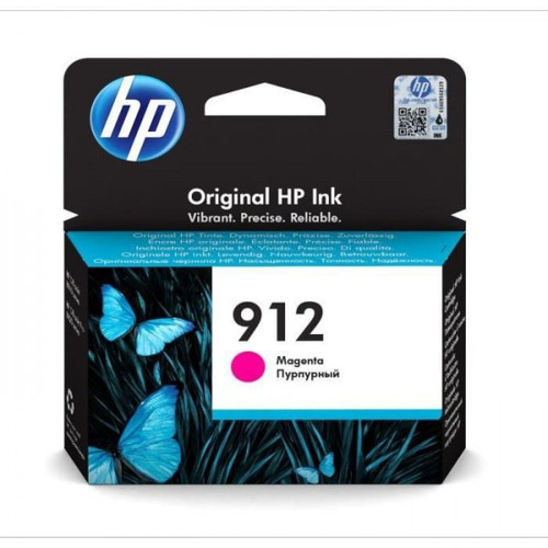 Hp - Cartouche d'Encre - Imprimante HP 912  magenta authentique (3YL78AE) pour HP OfficeJet 8010 series/ OfficeJet Pro 8020 series Hp - Bonnes affaires Hp