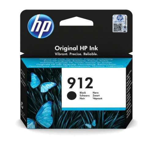Hp - Cartouche d'Encre - Imprimante HP 912  noire authentique (3YL80AE) pour HP OfficeJet 8010 series/ OfficeJet Pro 8020 series Hp  - Cartouche d'encre Hp