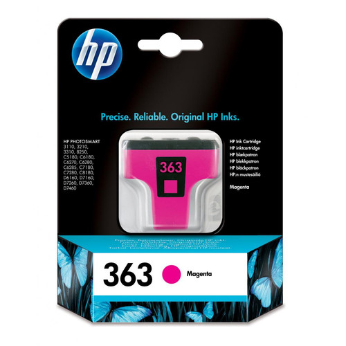 Hp HP 363 cartouche dencre magenta authentique pour HP Photosmart C5190/C6180/C6270/C7280 C8772EE