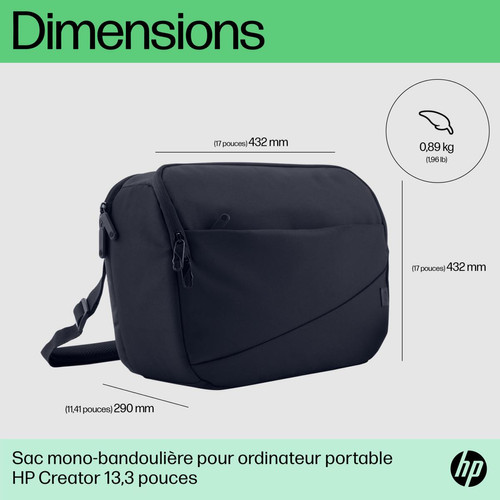 Hp - HP Creator 13.3-inch Laptop Sling sac à dos Hp  - Sacoche, Housse et Sac à dos pour ordinateur portable Hp