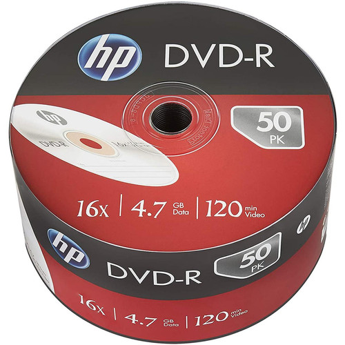 Hp -HP DVD-R 16X 50PK Bulk HP 4.7GB Hp  - Etui et Boîtier CD et DVD