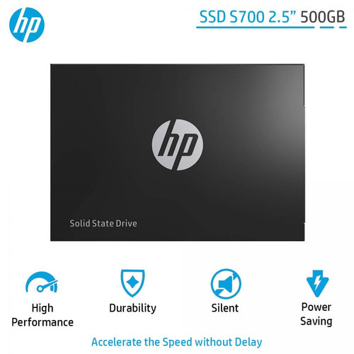 Disque Dur interne Hp HP S700 SSD interne 6.35 cm (2.5 pouces) 500 Go Retail 2DP99AA#ABB SATA III