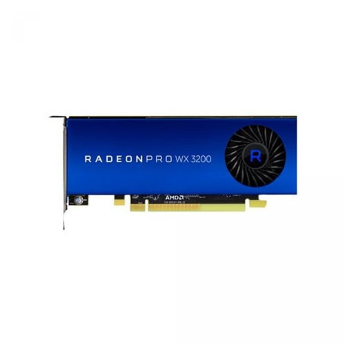 Hp - Radeon Pro WX 3200 Carte Graphique 4Go GDDR6 PCI-Express3.0 128-bit Bleu - Carte Graphique AMD