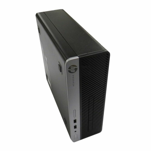 PC Fixe PC HP ProDesk 400 G4 SFF Ecran 27" G4400 RAM 32Go SSD 120Go Windows 10 Wifi