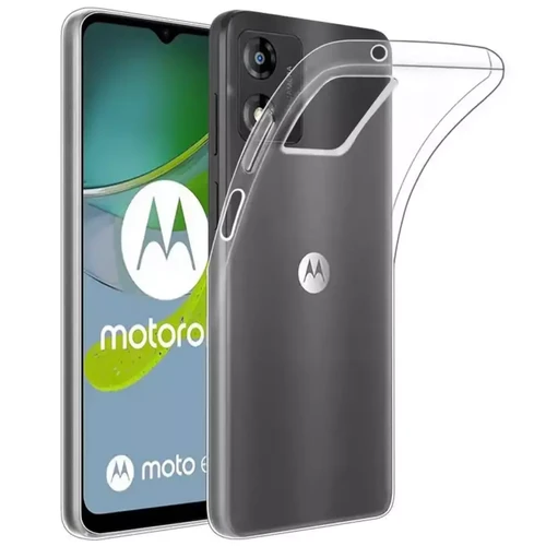 Htdmobiles - Coque pour Motorola Moto E13 - housse etui silicone gel fine + verre trempe - TRANSPARENT TPU Htdmobiles  - Coque, étui smartphone
