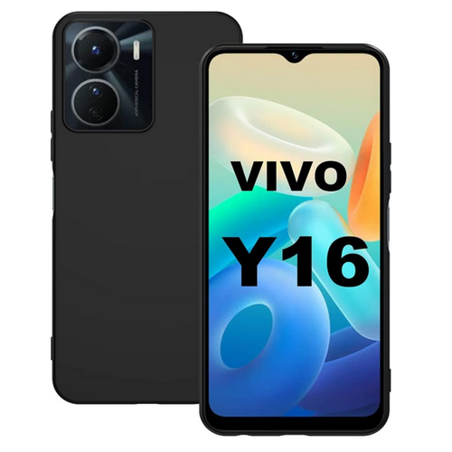 Htdmobiles - Coque pour Vivo Y16 - housse etui silicone gel fine + film ecran - NOIR Htdmobiles  - Accessoire Smartphone