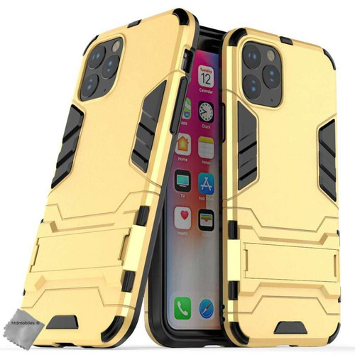 Htdmobiles - Coque rigide anti choc pour Apple iPhone 11 Pro Max + film ecran - OR Htdmobiles  - Accessoires et consommables