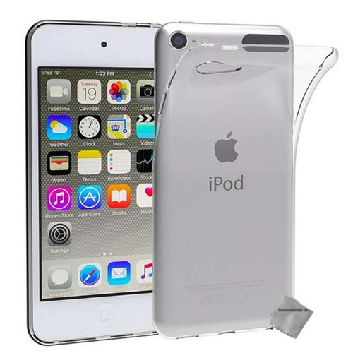Htdmobiles - Coque silicone gel fine pour Apple iPod Touch 5 + film ecran - TPU TRANSPARENT Htdmobiles  - Coque, étui smartphone