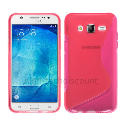 Coque, étui smartphone Htdmobiles Coque silicone gel fine pour Samsung Galaxy J3 + film ecran - ROSE