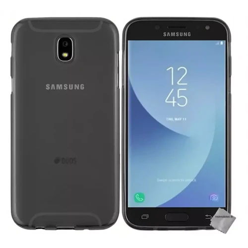 Htdmobiles - Coque silicone gel fine pour Samsung Galaxy J7 (2017) + film ecran - GRIS Htdmobiles  - Coque, étui smartphone