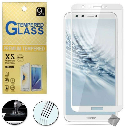 Htdmobiles - Film de protection vitre verre trempe incurve integral pour Huawei Honor 9 Lite - BLANC Htdmobiles  - Accessoire Smartphone
