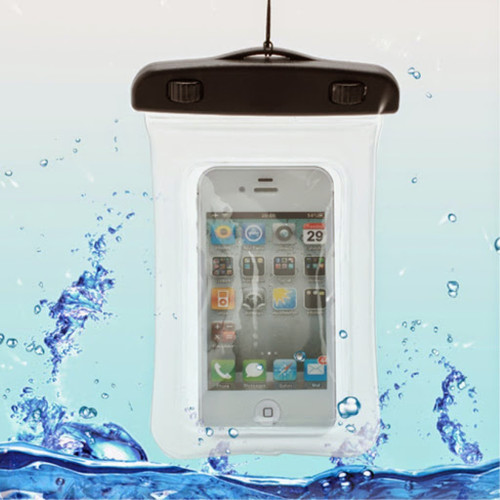 Htdmobiles - Housse etui pochette etanche waterproof pour Apple iPhone 5 / 5S - TRANSPARENT Htdmobiles  - Iphone etanche