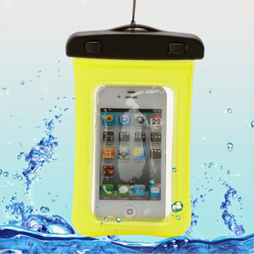 Htdmobiles - Housse etui pochette etanche waterproof pour Sony Xperia M2 - JAUNE Htdmobiles  - Housse etanche smartphone