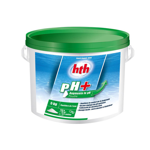 Produits spéciaux et nettoyants Hth pH plus poudre 5 kg - HTH