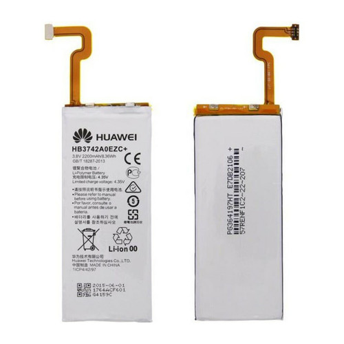 Téléphone mobile Huawei Batterie Originale Huawei HB3742A0EZC+ 2200mAh Huawei P8 Lite Blanc