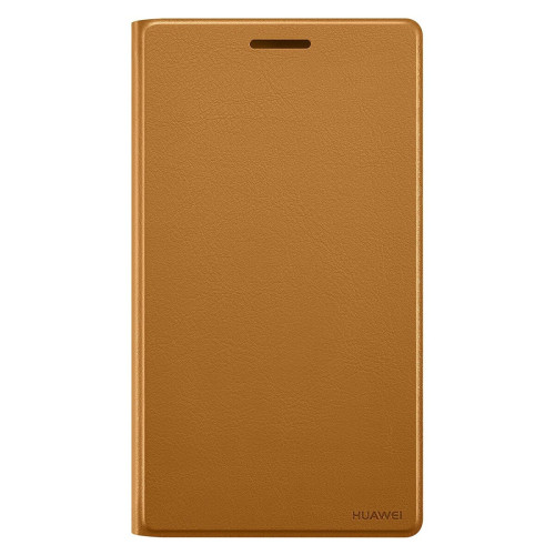 Housse, étui tablette Huawei Huawei Flip Cover coque de protection pour téléphones portables 17,8 cm (7') Folio porte carte Marron