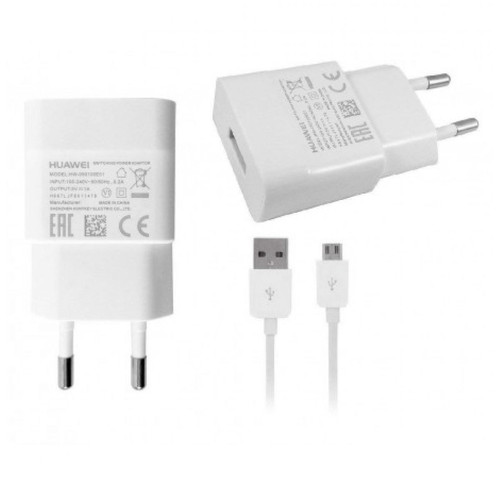 Huawei - CHARGEUR SECTEUR HW-050100E01 + CABLE MICRO USB - P&L - Huawei