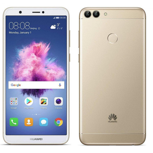 Huawei - Huawei P Smart 2017 32 Go Or - débloqué tout opérateur Huawei   - Smartphone Android
